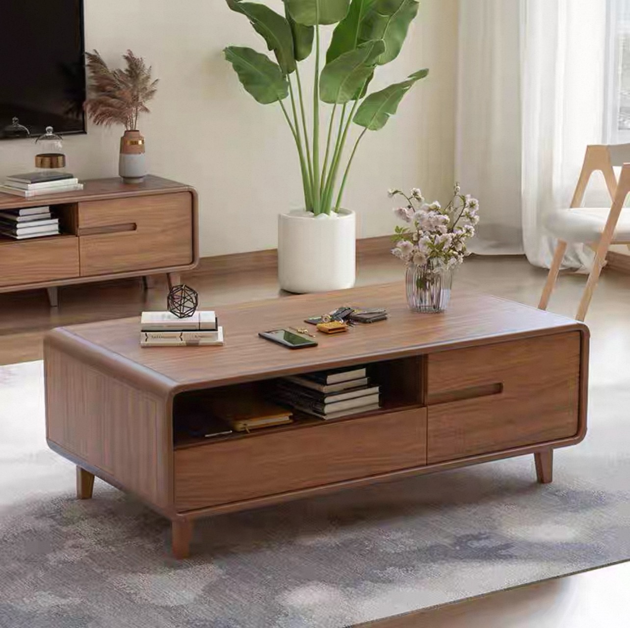 办公室会客茶几组合现代简约小户型客厅接待室茶桌商务洽谈室