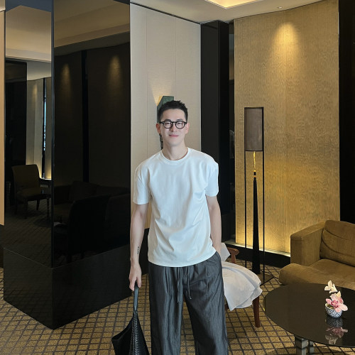NickTian基础款正肩短袖T恤