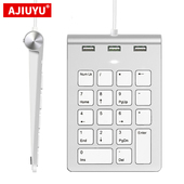 Pro10 Laptop2 AJIUYU数字小键盘微软Surface Book3适用华为苹果联想电脑外接USB财务会计密码 输入键盘