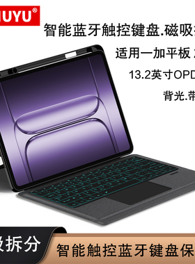 适用一加平板2pro蓝牙键盘一加Pad 2 Pro智能触控键盘13.2保护套2025款1+pad2无线妙控OPD2413磁吸可拆分键鼠