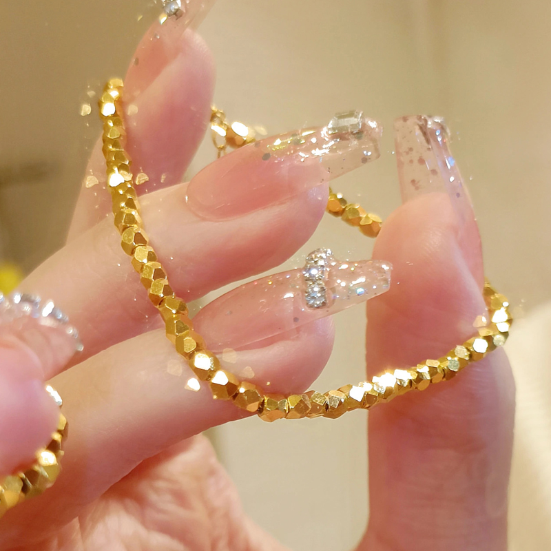 黄金手链蹦迪项链送女友