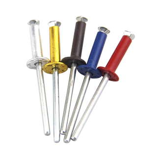 铝制抽芯铆钉拉花铆钉酒盒梅花铆钉防伪铆钉千只价直径M3.2M4M5