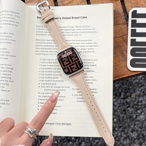 适用华为FIT4手表表带watch4pro智能运动fit3手表个性潮fit2小蛮腰皮质腕带new替换带链mini男女替换带配件