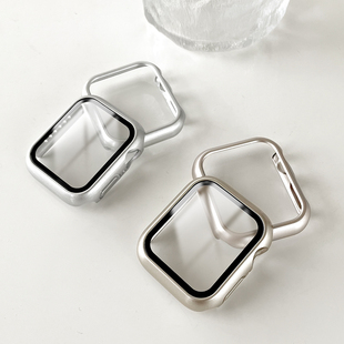 适用Applewatch苹果S11手表S10表壳watch8 ultra保护套SE保护壳41 46mm保护壳膜配件 9手表applewatch