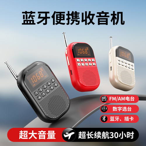 语梵迷你收音机新款多功能
