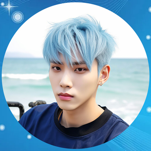 染发膏男士 专用潮色冰蓝灰2023网红显白脏橘流行色自己在家染发剂