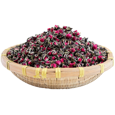 野采天然无硫金边玫瑰花