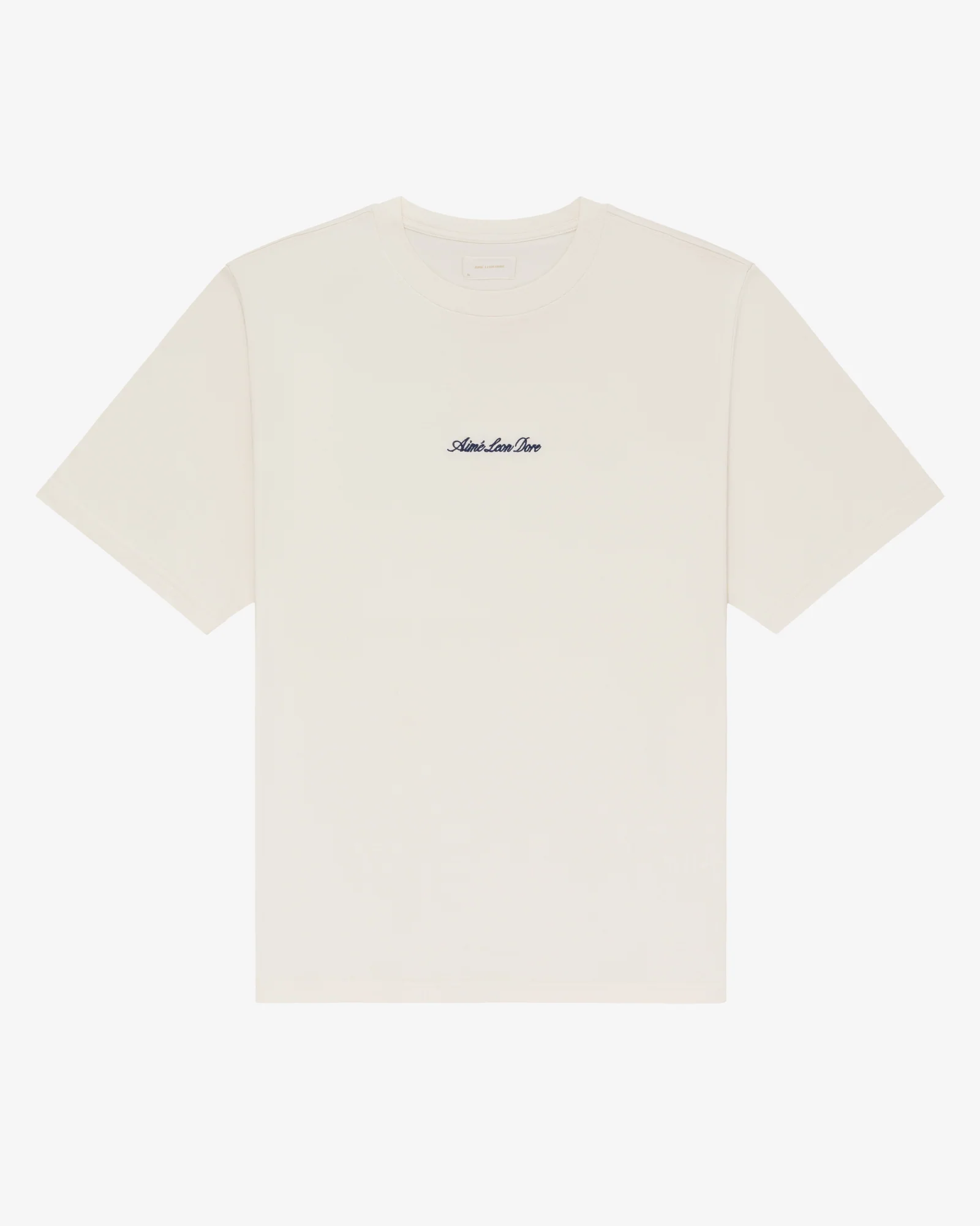 thumbnail for AimeTide shop American logo letter embroidery loose casual sports basic T-shirt for both men and women