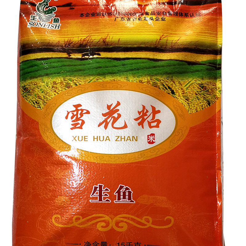 生鱼牌雪花粘米15kg