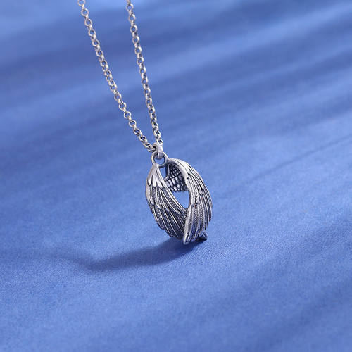 原创天使之翼梦想翅膀吊坠情侣