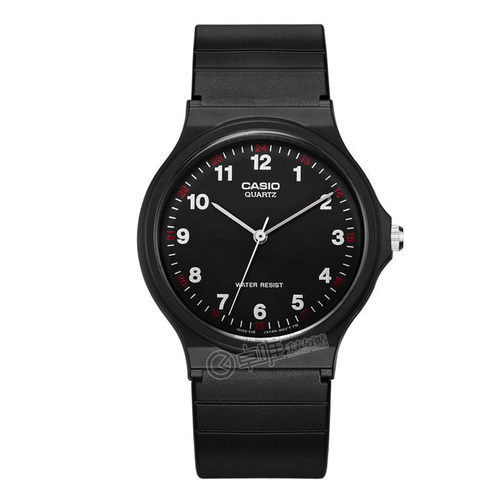 卡西欧时尚跑步学生mq-24-1b手表