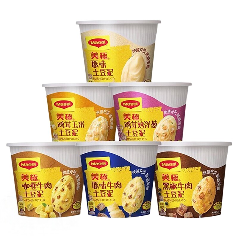临期雀巢美极速食土豆泥35g饱腹图片