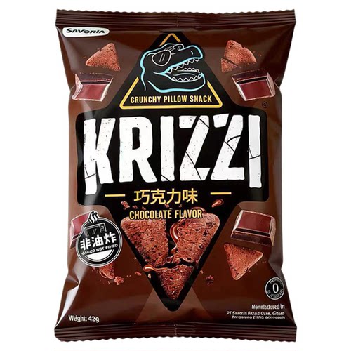 临期KRIZZI巧克力夹心脆脆角