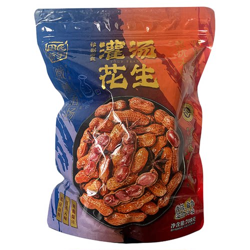 临期盒马同款田园猎手灌汤花生