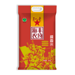 当月现磨 上海海丰米业农场直发粳米苏北大米知青糯香米5kg