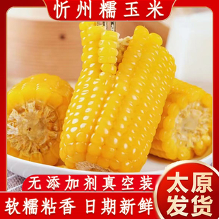 糯西西玉米忻州甜糯玉米真空包装新鲜大棒玉米忻州香甜软糯玉米