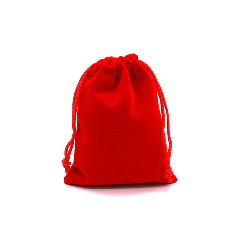 定制大红色小布袋首饰袋收纳袋回礼袋婚庆喜糖袋抽绳束口袋文玩袋