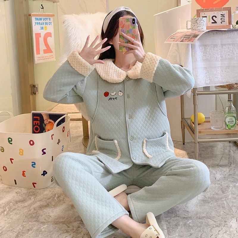 月子服秋冬纯棉加厚三层空气棉10月份11产后喂奶哺乳孕妇睡衣套装,孕妇装/孕产妇用品/营养,哺乳衣/月子服,淘宝优惠券,粉丝福利购,淘宝优惠卷