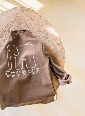 2024童装冬装儿童韩版高领T恤男女童冬装保暖长袖打底衫21912