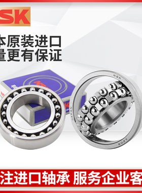 日本进口 NSK密封双列调心球轴承 1220 1222 1224 1226 1228 K RS