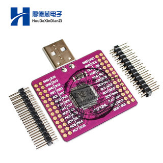 MCU-2232 FT2232HL USB 转UART/FIFO/SPI/I2C/JTxAG/RS232转换模