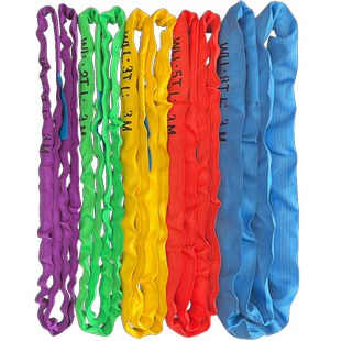 柔性环形吊装带圆形O型起重吊带吊车吊树软起重吊带2吨3吨5吨10吨