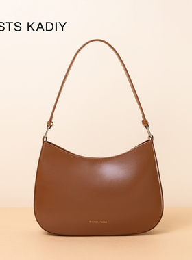 COSTS KADIY真皮高级感ins复古女包2025新款小众法棍单肩腋下包