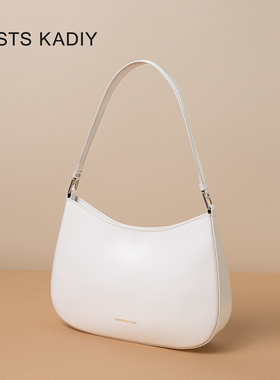 COSTS KADIY高级感真皮腋下包女2025新款质感通勤单肩手提月牙包
