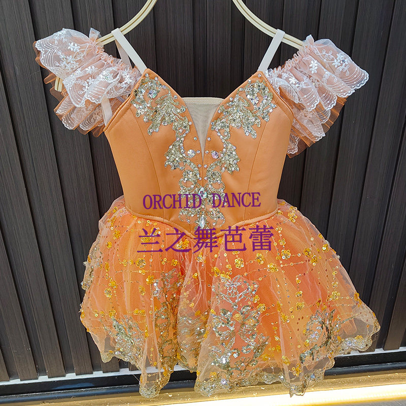 兰之舞玩具猫变奏芭蕾舞裙专业芭蕾表演服GDC专业定制比赛表演服