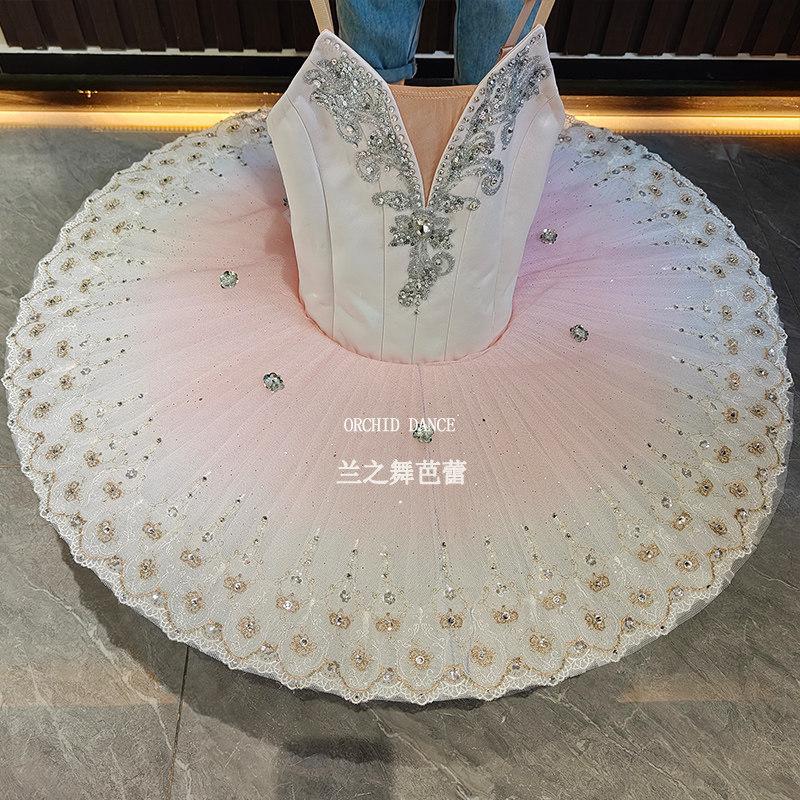 仙女娃娃花仙子变奏芭蕾舞比赛服