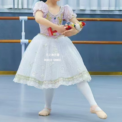 克拉拉变奏演出裙大人儿童比赛服