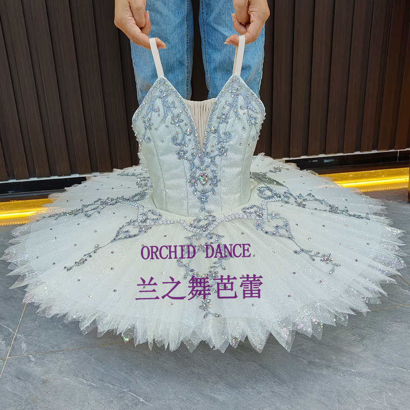 银仙子变奏芭蕾舞裙比赛表演服