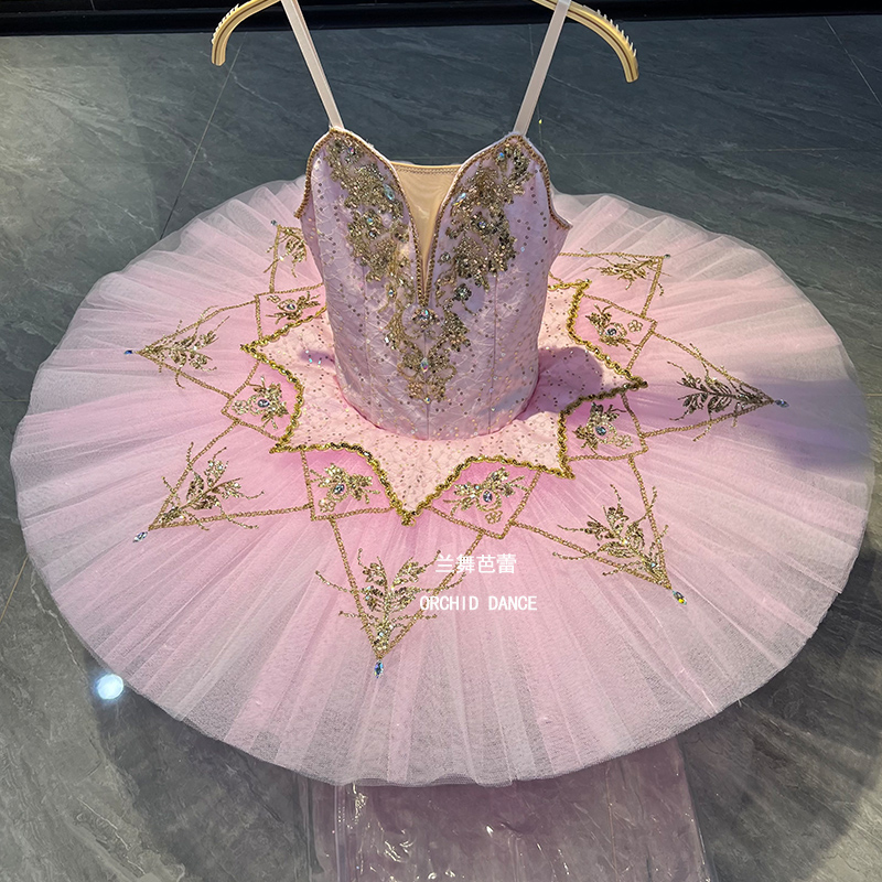 睡美人芭蕾舞裙简易版群舞演出服