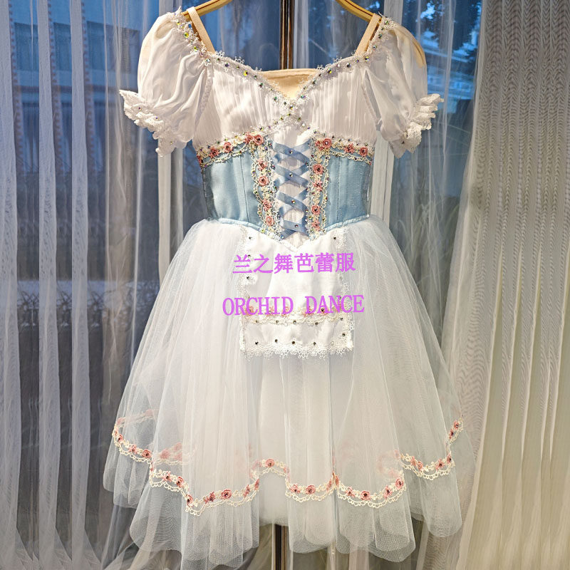 葛蓓莉亚芭蕾舞裙定制演出长裙