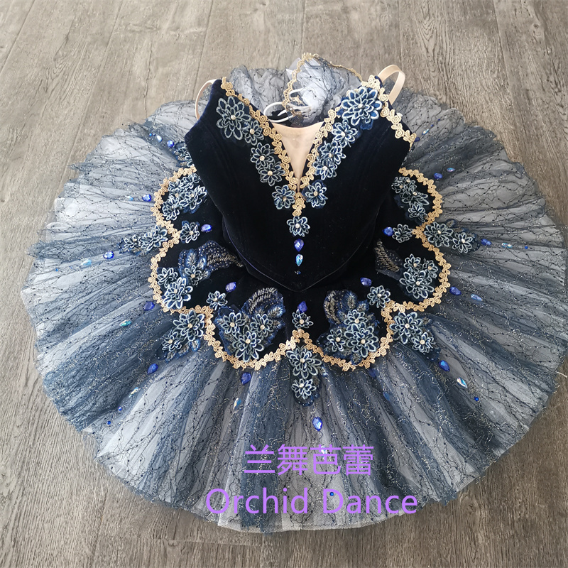 兰之舞威尼斯狂欢节变奏芭蕾舞裙演出服儿童定制tutu裙比赛表演服