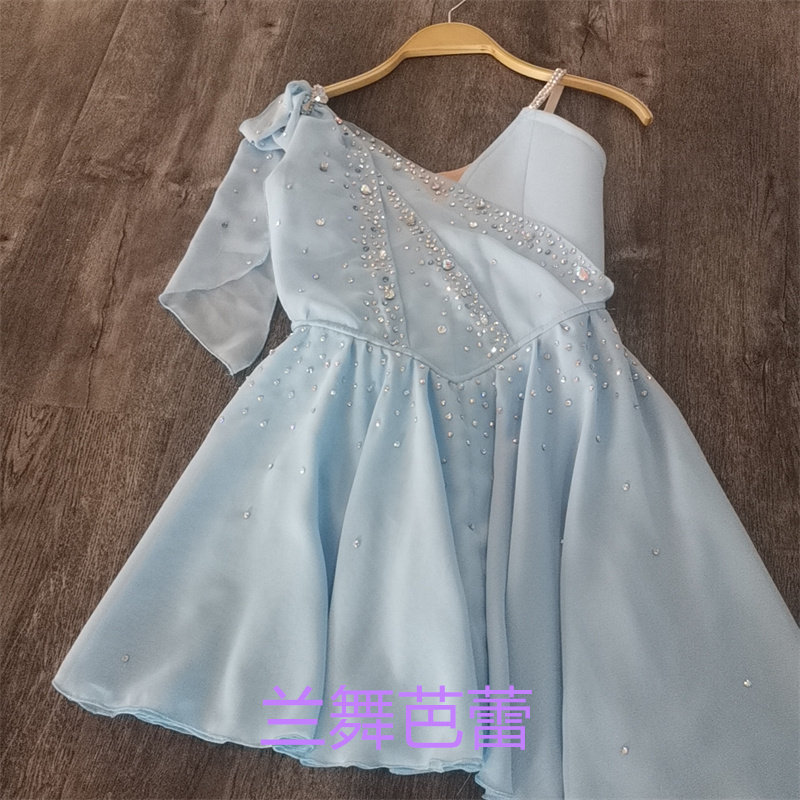 女童成人芭蕾舞演出服舞台表演裙