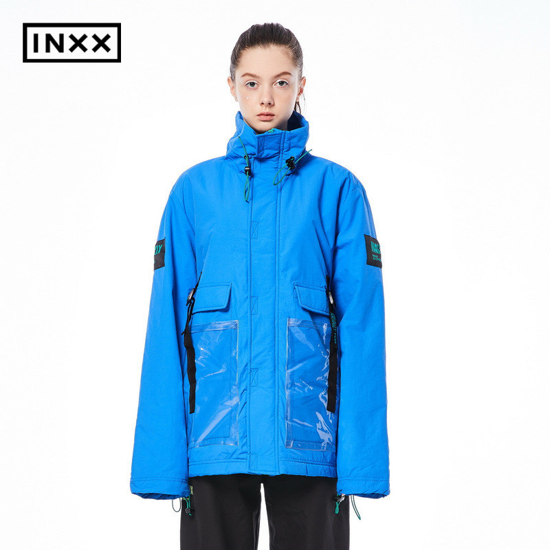 inxx sports2025年秋季潮牌贴袋装饰织带设计短外套通款,男装,夹克,淘宝优惠券,粉丝福利购,淘宝优惠卷