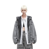 潮牌宽松牛仔外套男女款 inxx sports2026春新品 SIB3149036