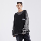 inxx sports2026年春季 毛织背心青春流行潮牌情侣宽松针织背心