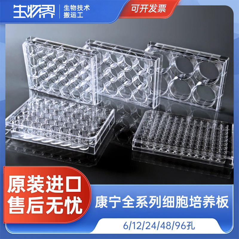 康宁无菌细胞培养板3516 3513 3524 3599Corning 6 12 24 48 96孔图片