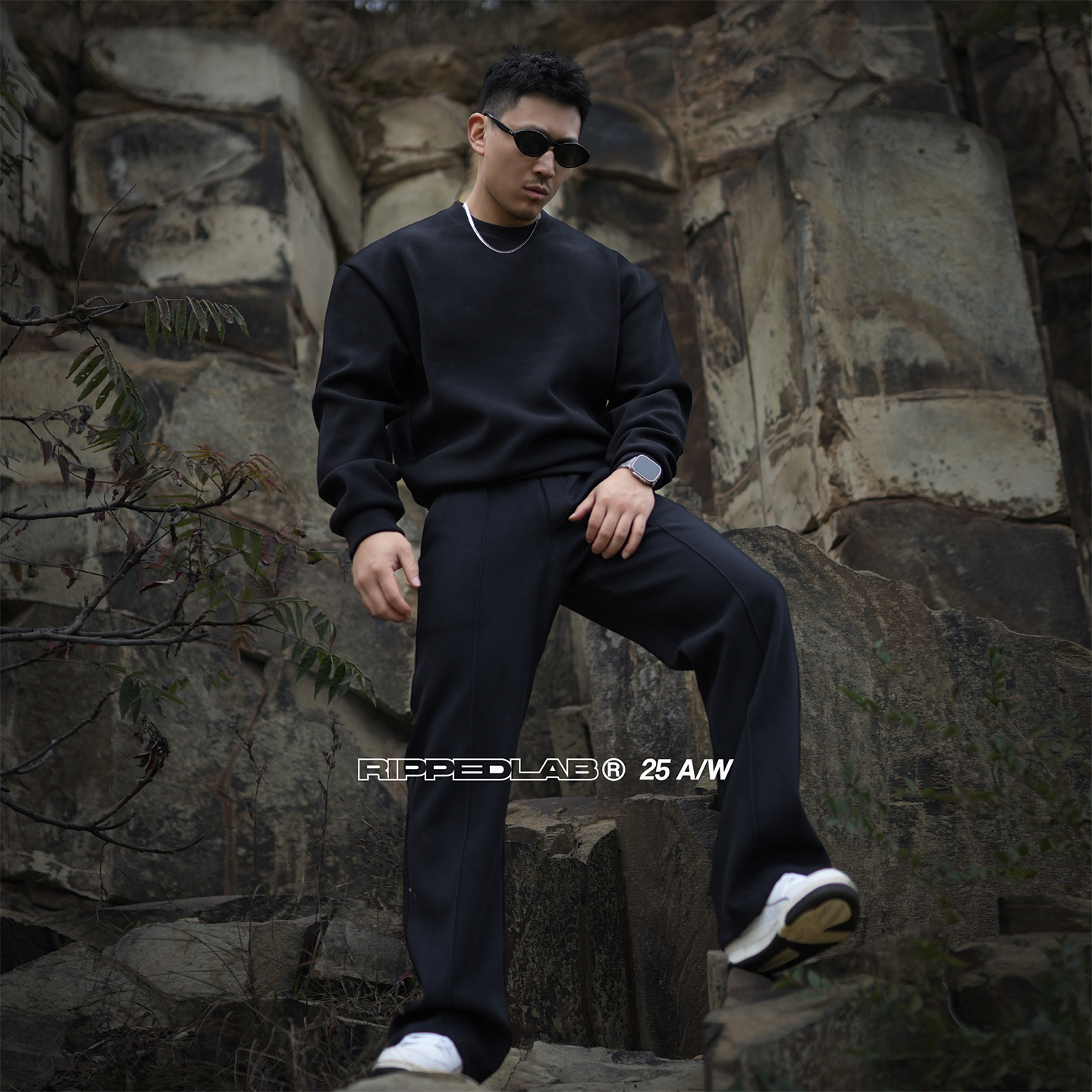 冬御寒重磅抗风暖壳绒加厚宽卫衣