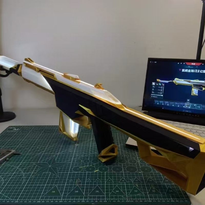 无畏契约武器玩具模型枪紫金幻影