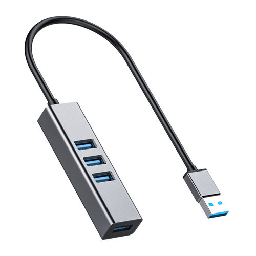 USB3.0集线器USB3.0HUB分线器外壳一拖四USB3.0拓展坞hub扩展