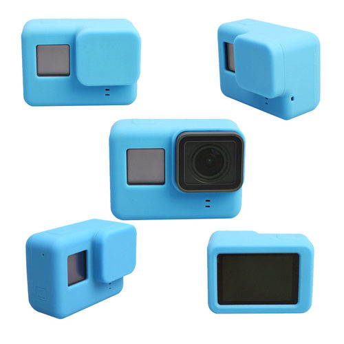 gopro hero5/6/7 blacksh相机镜头盖硅胶套边框保护壳配件套装