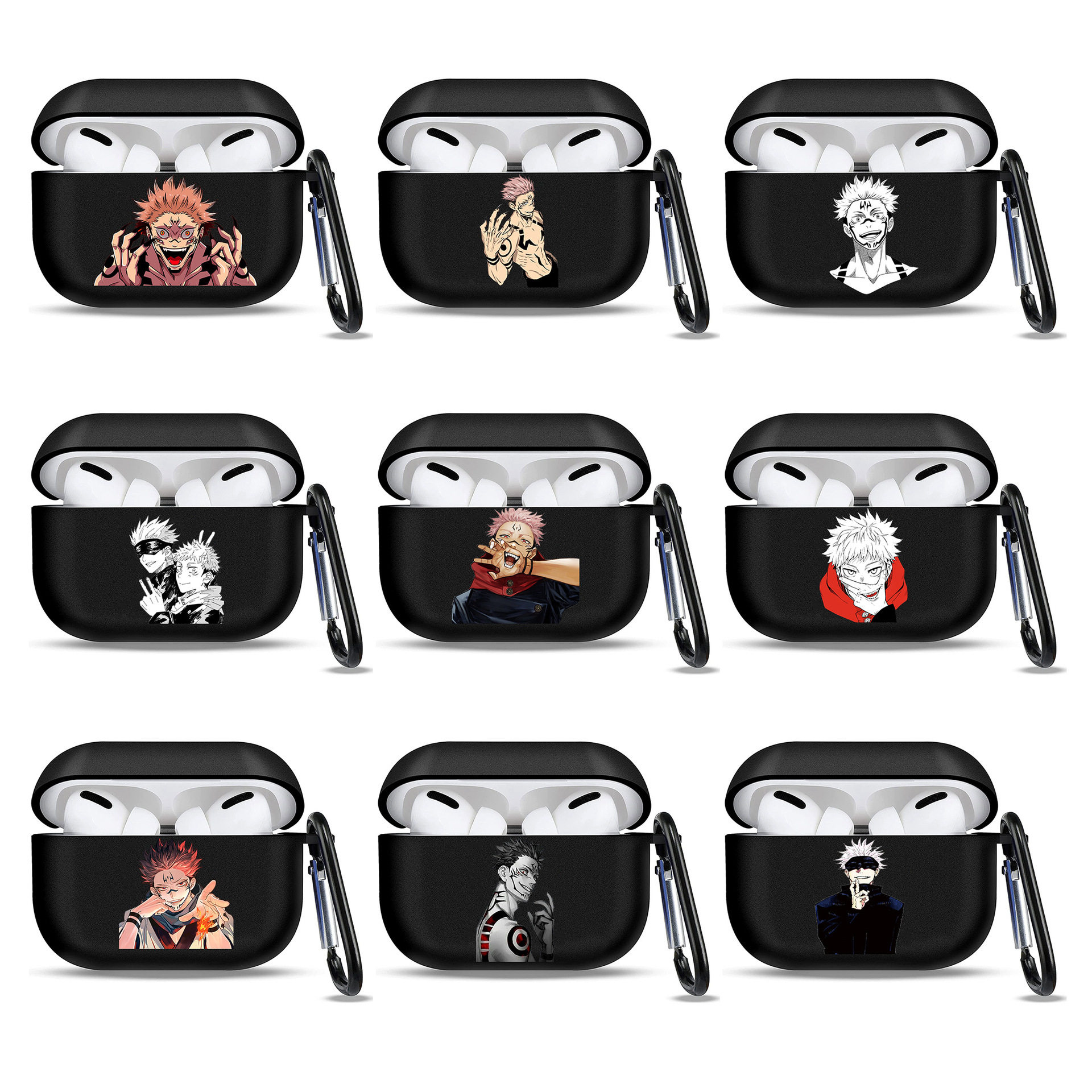 适用Airpods4 2024保护壳卡通术回战五条悟耳机套3代pro2022磨,影音电器,耳机/耳麦配件,淘宝优惠券,粉丝福利购,淘宝优惠卷