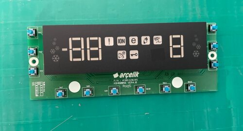 适用于倍科冰箱电脑板 K84600NE 4386320285 显示板