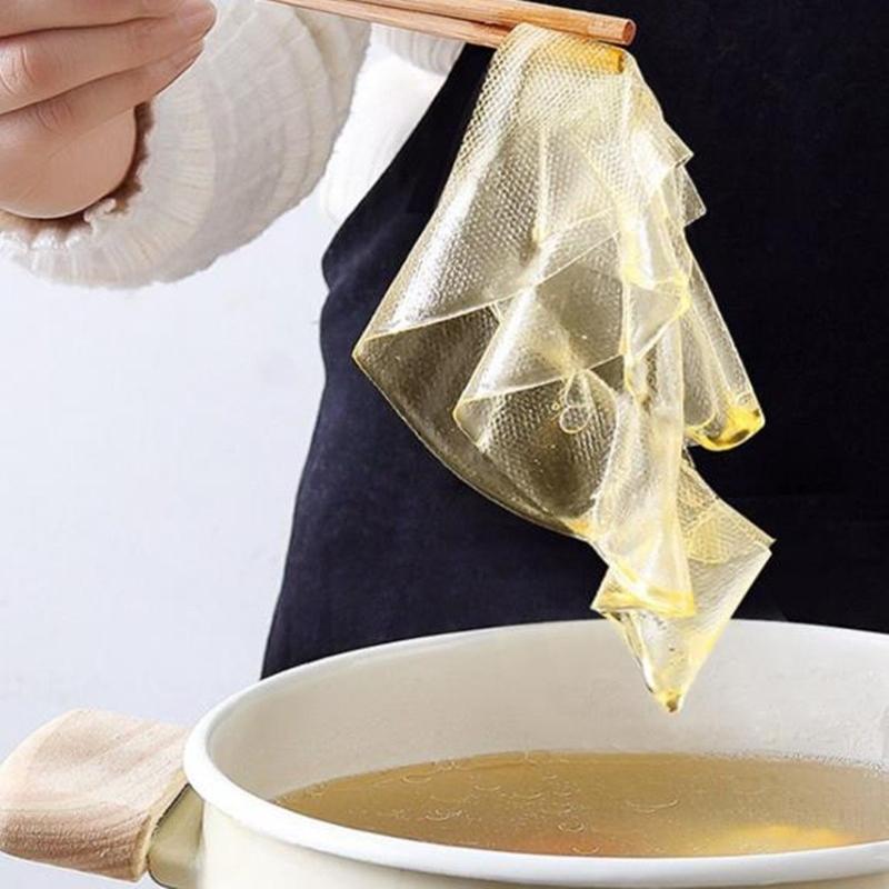 煲汤吸油纸厨房食用煲汤油炸滤油膜 火锅吸油