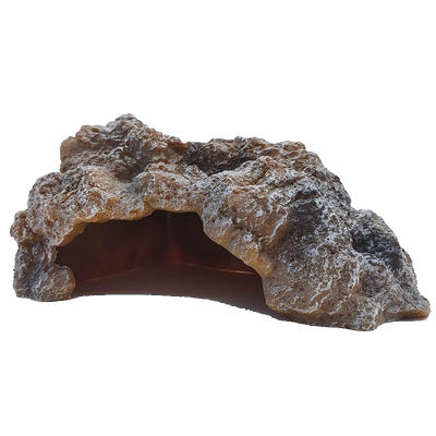 爬宠躲避洞穴仿岩石造景助蜕皮