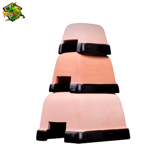 爬宠保湿躲避屋加水蜥蜴鬃狮守宫蜘蛛饲养盒造景洞穴爬虫加湿窝