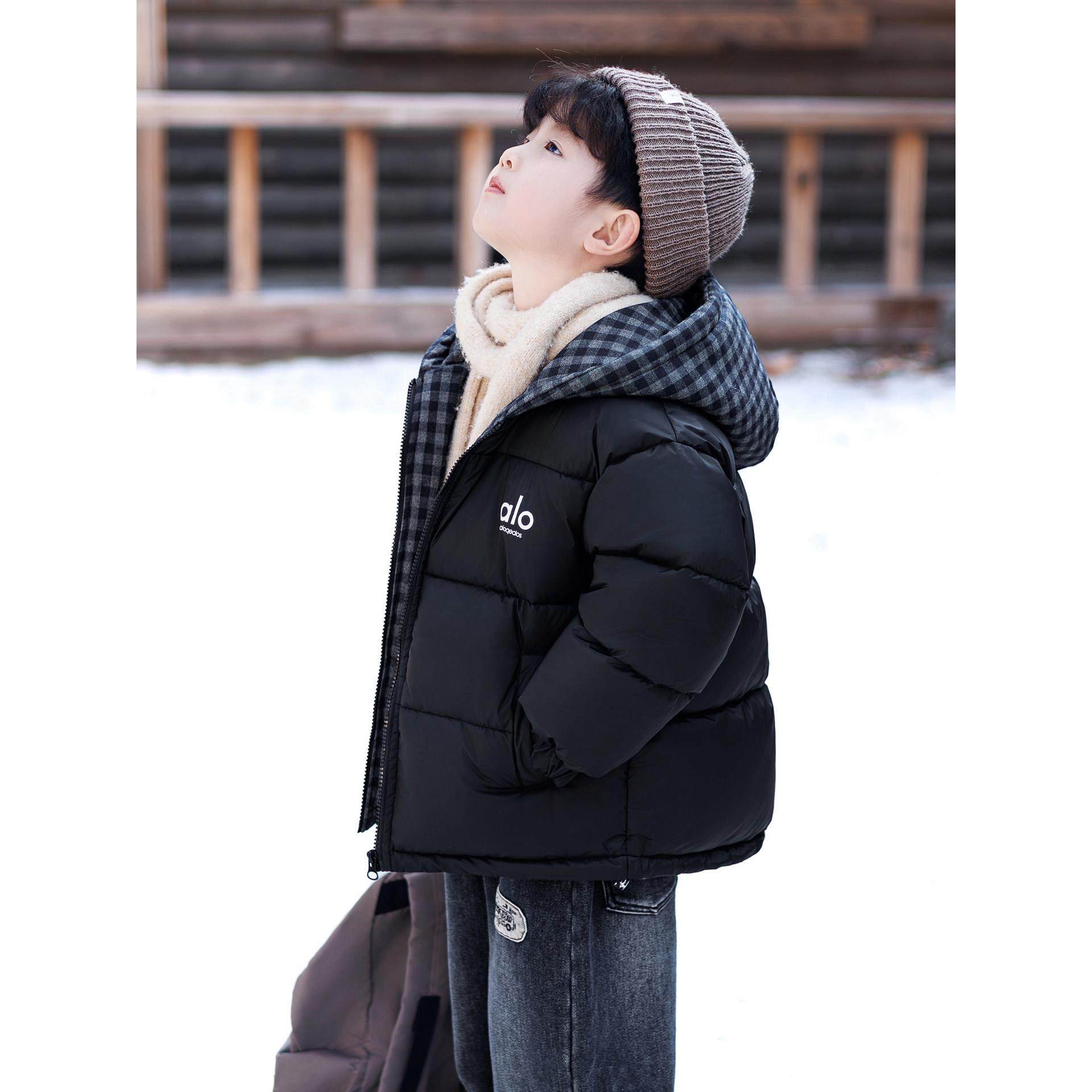 儿童冬装羽绒服90白鸭绒2025冬季新款加厚两面穿男童棉衣服外套潮,童装/婴儿装/亲子装,羽绒服,淘宝优惠券,粉丝福利购,淘宝优惠卷